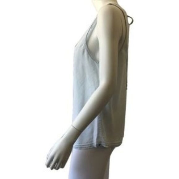 Cloth & Stone Tie Back Sleeveless Top Baby Blue - Picture 3 of 5